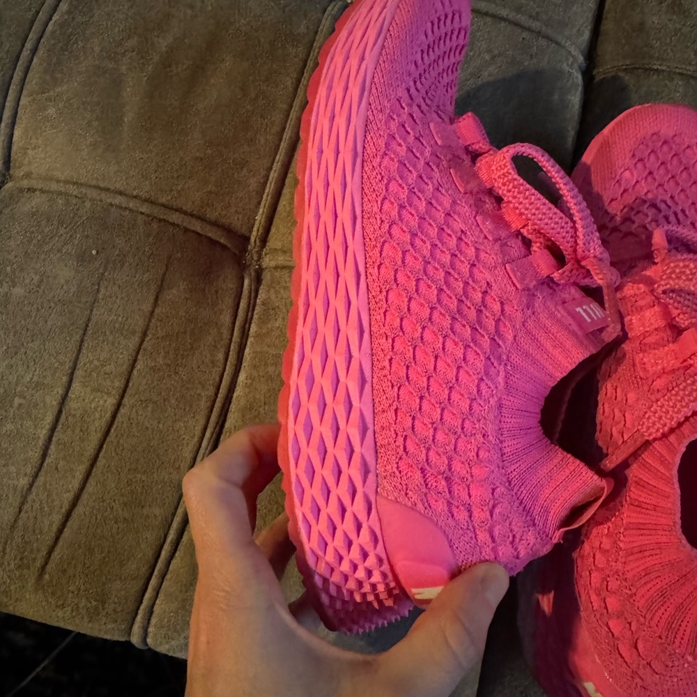 NEW- NoBull Pink Allday Knit Ripstop Running Shoes- Women's 8.5 - Picture 11 of 12